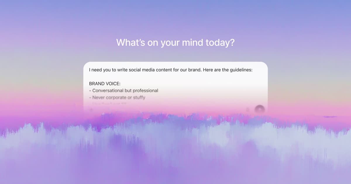 ChatGPT doesn't know your brand voice